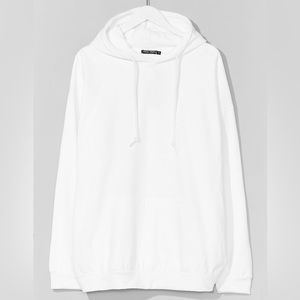 Nasty Gal White Hoodie